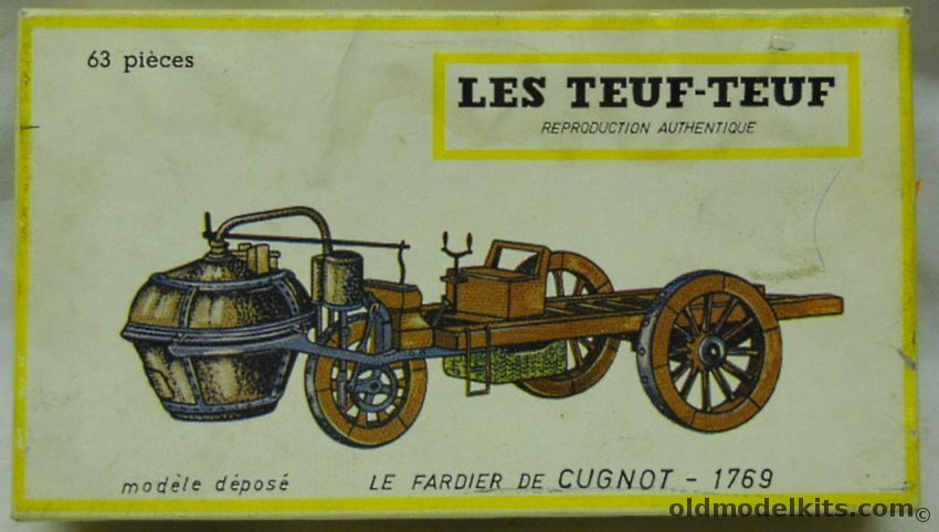 Precisia 1/43 1769 Le Fardier and Cugnot Automobile plastic model kit